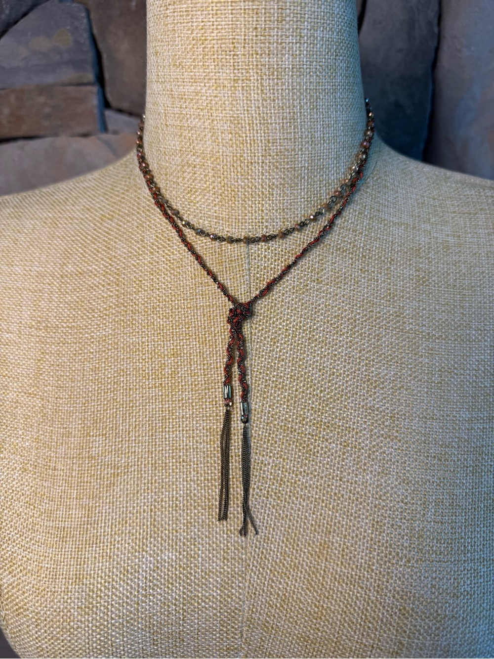 New🌟Free People-Delicate Gold-Tone Y-Lariat Necklace